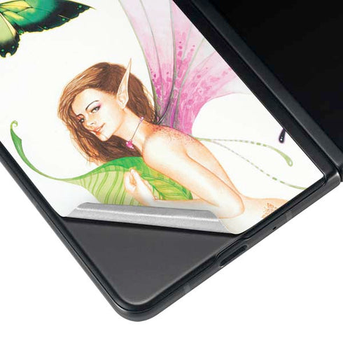 LA Williams Butterfly Fairy Galaxy Z Fold3 5G Skin