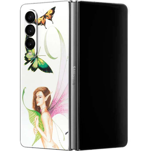 LA Williams Butterfly Fairy Galaxy Z Fold4 5G Skin