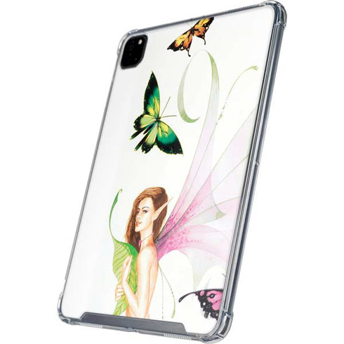 LA Williams Butterfly Fairy iPad Pro 12.9in (2020) Clear Case