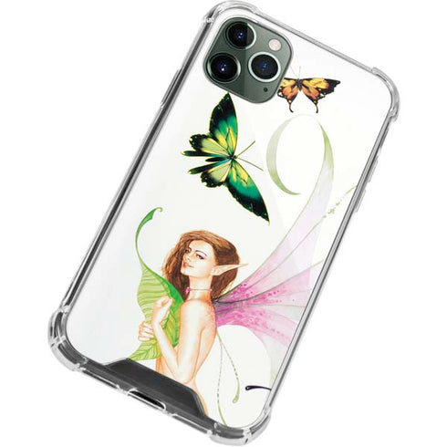Butterfly Fairy by LA Williams iPhone 11 Pro Max Clear Case