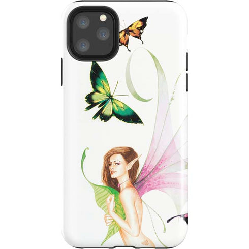 LA Williams Butterfly Fairy iPhone 11 Pro Max Impact Case