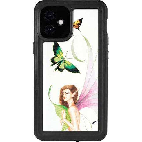 LA Williams Butterfly Fairy iPhone 12 Mini Waterproof Case