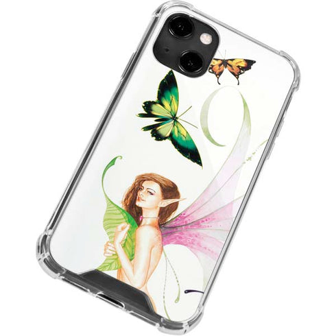 LA Williams Butterfly Fairy iPhone 14 Clear Case