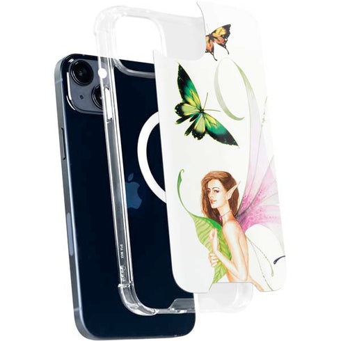 Butterfly Fairy by LA Williams iPhone 15 Plus MagSafe Case