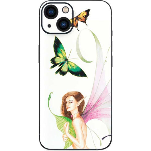 Butterfly Fairy by LA Williams iPhone 15 Plus Skin