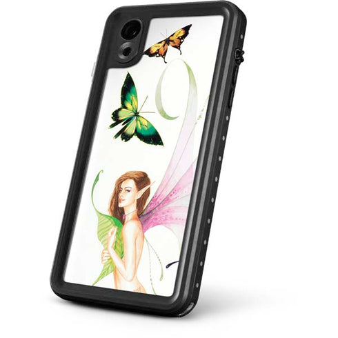 LA Williams Butterfly Fairy iPhone XR Waterproof Case