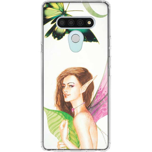 Butterfly Fairy by LA Williams LG Stylo 6 Clear Case