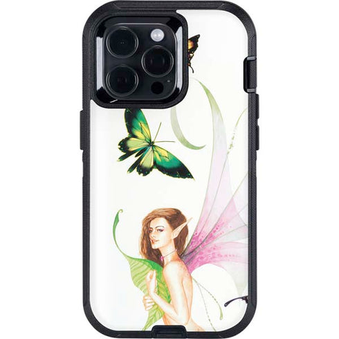 Butterfly Fairy by LA Williams Otterbox Defender iPhone Skin