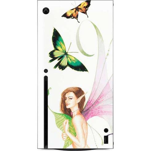 LA Williams Butterfly Fairy Xbox Series X Console Skin