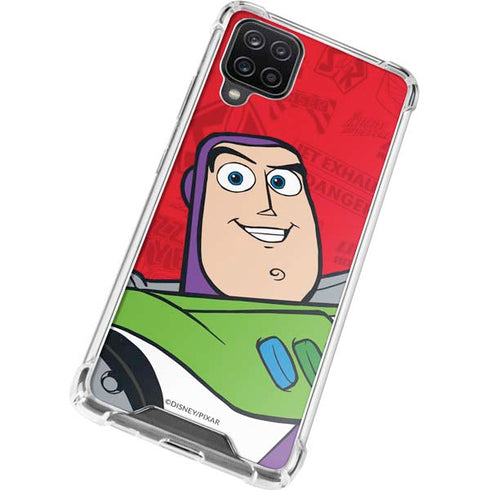 Disney Toy Story Buzz Lightyear Galaxy A12 Clear Case