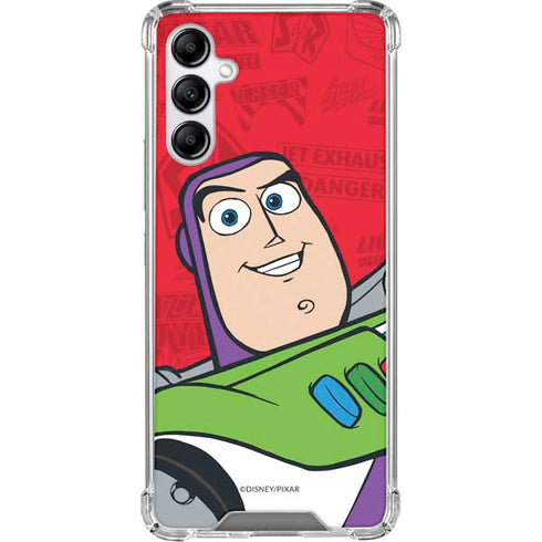 Disney Toy Story Buzz Lightyear Galaxy A15 5G Clear Case
