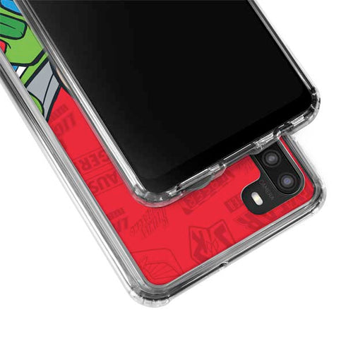 Disney Toy Story Buzz Lightyear Galaxy A21 Clear Case