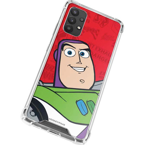 Disney Toy Story Buzz Lightyear Galaxy A32 5G Clear Case