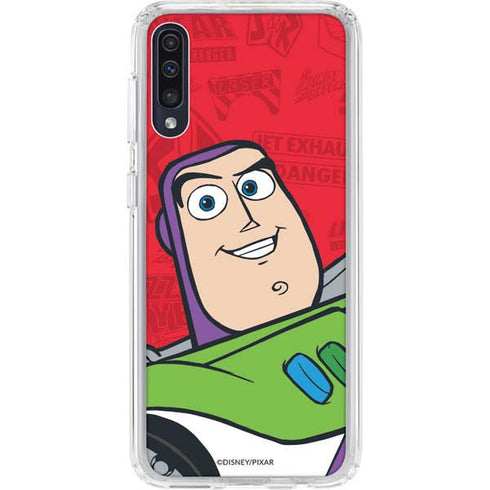 Disney Toy Story Buzz Lightyear Galaxy A50 Clear Case