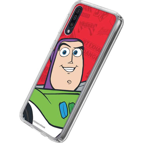 Disney Toy Story Buzz Lightyear Galaxy A50 Clear Case