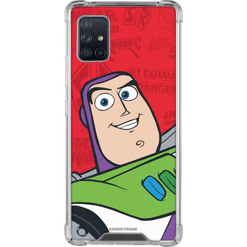 Disney Toy Story Buzz Lightyear Galaxy A51 5G Clear Case