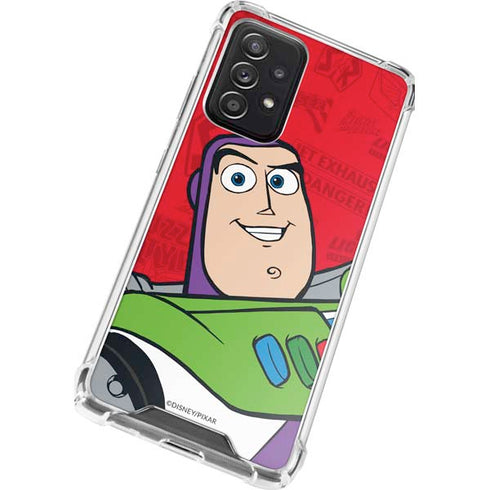 Disney Toy Story Buzz Lightyear Galaxy A52 5G Clear Case
