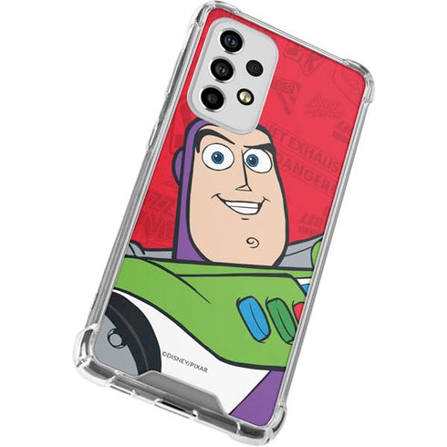 Disney Toy Story Buzz Lightyear Galaxy A53 5G Clear Case
