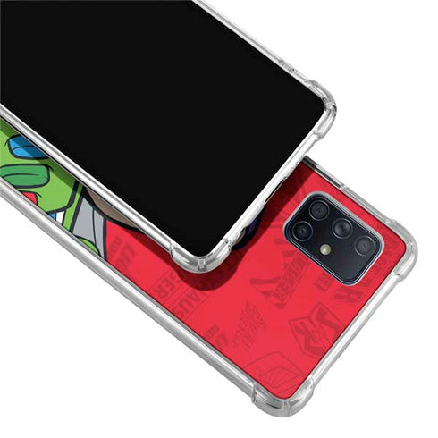 Disney Toy Story Buzz Lightyear Galaxy A71 5G Clear Case