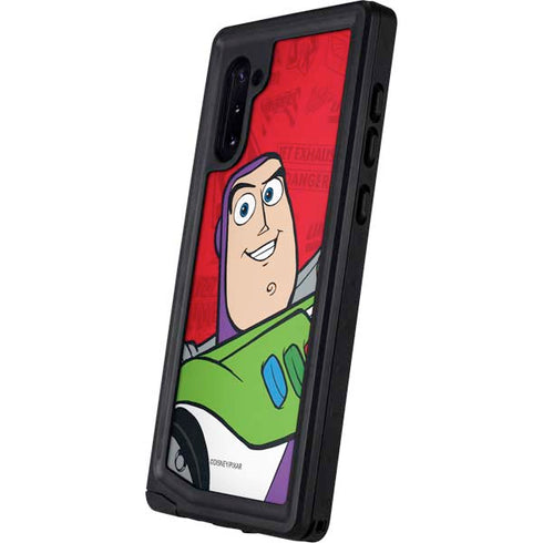 Disney Toy Story Buzz Lightyear Galaxy Note 10 Waterproof Case