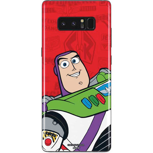 Disney Toy Story Buzz Lightyear Galaxy Note 8 Skin