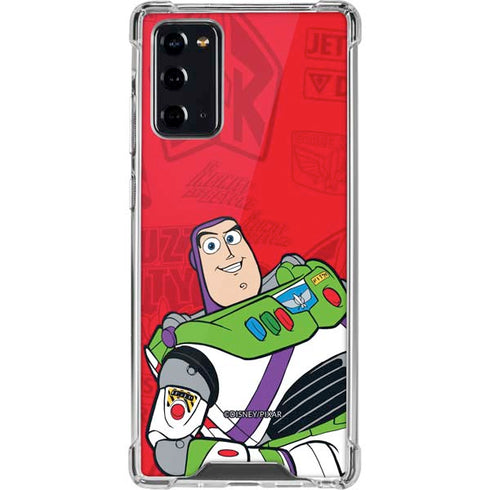 Disney Toy Story Buzz Lightyear Galaxy Note20 5G Clear Case