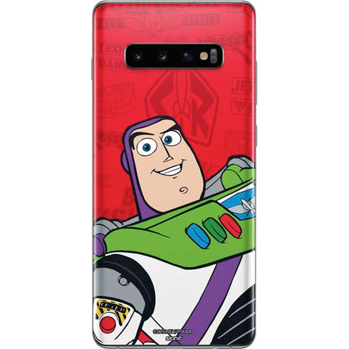 Disney Toy Story Buzz Lightyear Galaxy S10 Plus Skin