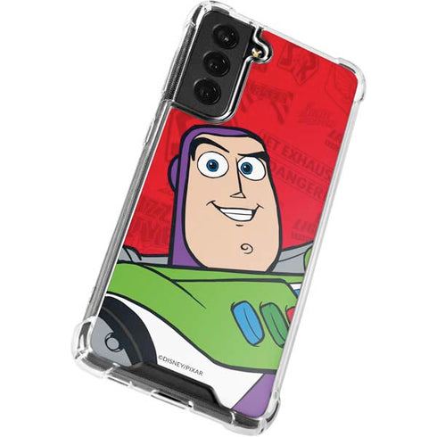 Disney Toy Story Buzz Lightyear Galaxy S21 FE Clear Case