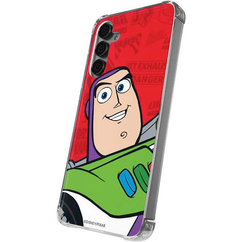 Disney Toy Story Buzz Lightyear Galaxy S24 Plus Clear Case