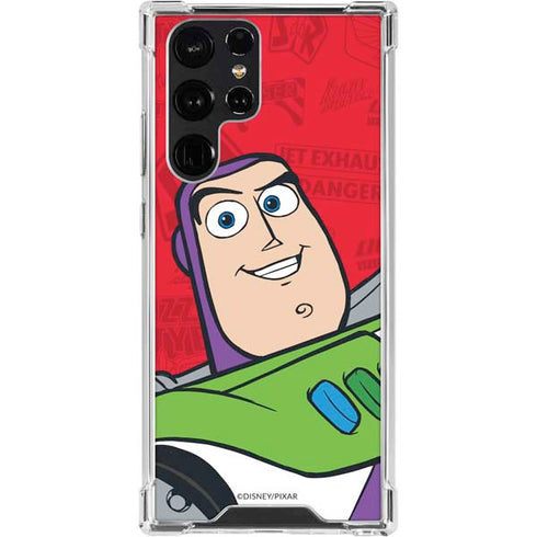 Disney Toy Story Buzz Lightyear Galaxy S24 Ultra Clear Case