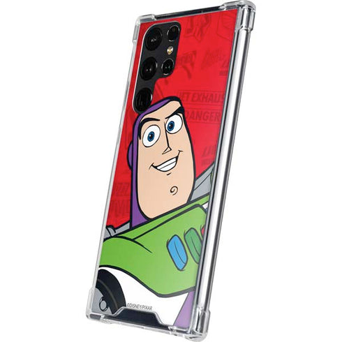 Disney Toy Story Buzz Lightyear Galaxy S24 Ultra Clear Case