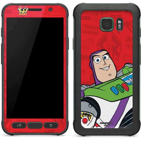 Disney Toy Story Buzz Lightyear Galaxy S7 Active Skin