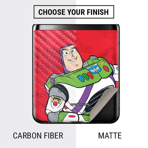 Disney Toy Story Buzz Lightyear Galaxy Z Flip Skin