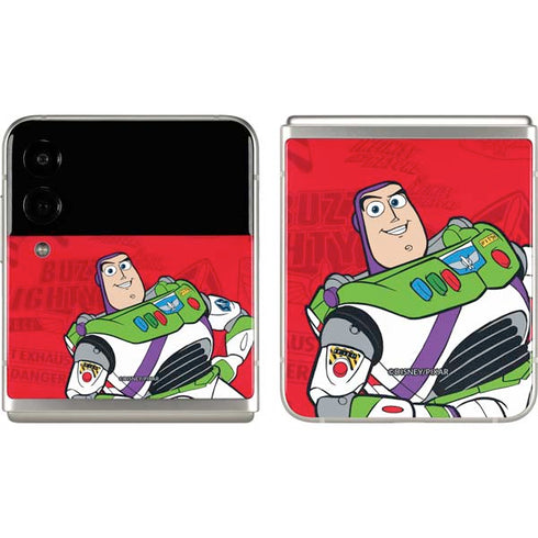 Disney Toy Story Buzz Lightyear Galaxy Z Flip3 5G Skin