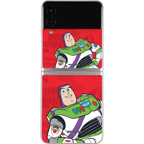 Disney Toy Story Buzz Lightyear Galaxy Z Flip3 5G Skin