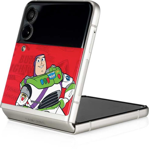 Disney Toy Story Buzz Lightyear Galaxy Z Flip3 5G Skin