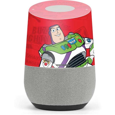 Disney Toy Story Buzz Lightyear Google Home Skin