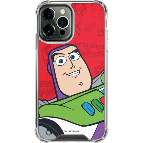 Disney Toy Story Buzz Lightyear iPhone 13 Pro Max Clear Case