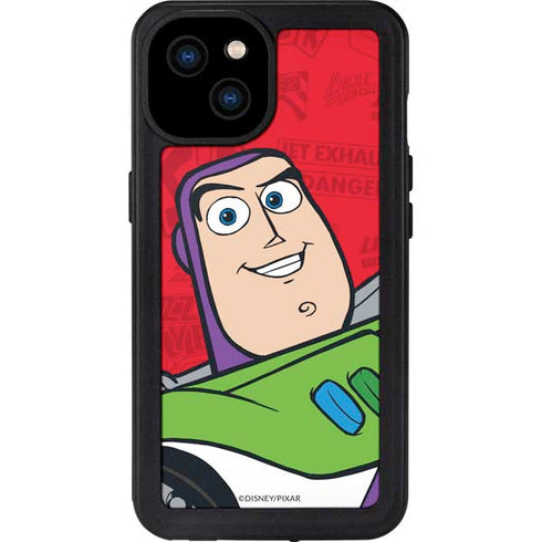 Disney Toy Story Buzz Lightyear iPhone 15 Plus Waterproof Case