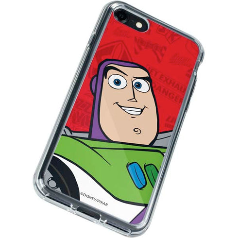 Disney Toy Story Buzz Lightyear iPhone SE (2nd & 3rd Gen) Clear Case