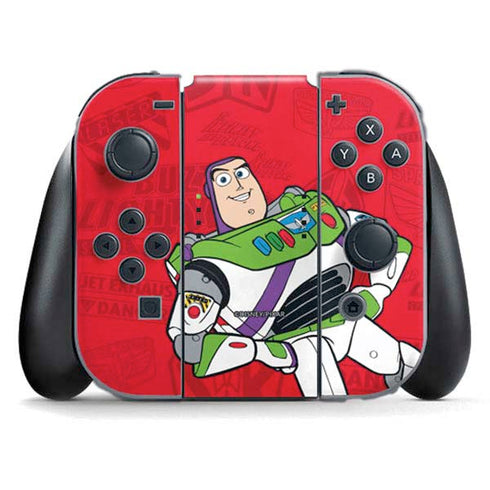 Disney Toy Story Buzz Lightyear Nintendo Switch (2017-2021) Joy-Con Controller Skin