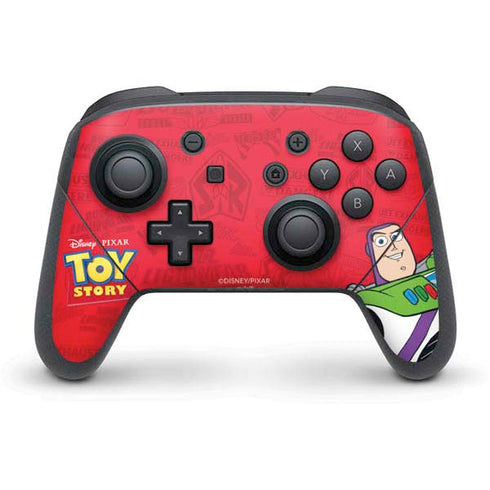 Disney Toy Story Buzz Lightyear Nintendo Switch Pro Controller Skin