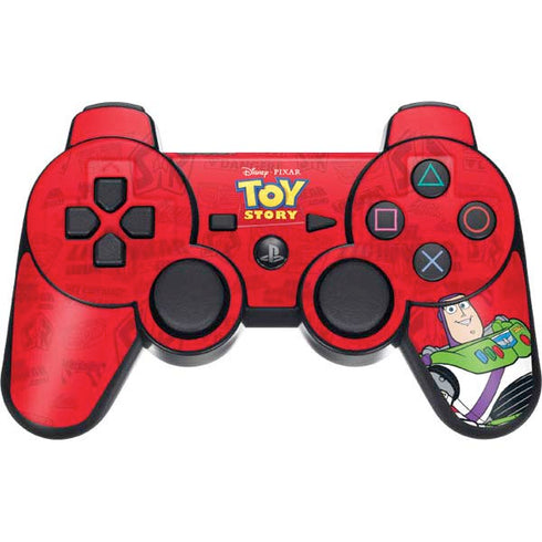 Disney Toy Story Buzz Lightyear PS3 Dual Shock wireless controller Skin