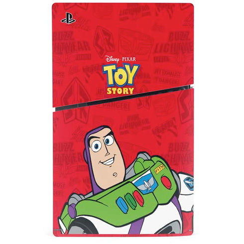 Disney Toy Story Buzz Lightyear PS5 Slim Disk Bundle Skin