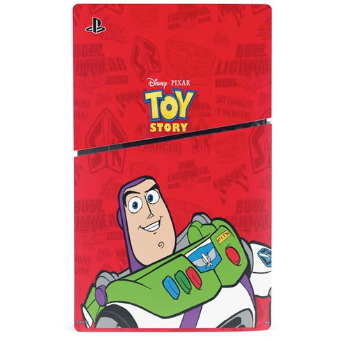 Disney Toy Story Buzz Lightyear PS5 Slim Digital Edition Bundle Skin