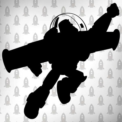 Disney Toy Story Buzz Lightyear Silhouette Dell Alienware Skin