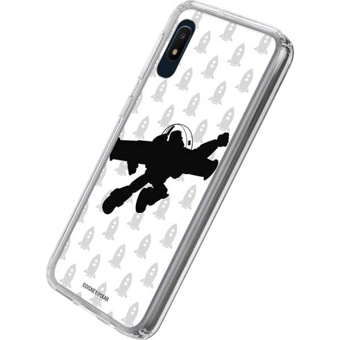 Disney Toy Story Buzz Lightyear Silhouette Galaxy A10e Clear Case