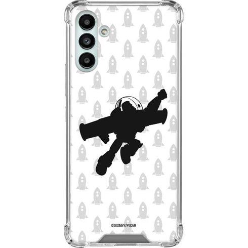 Disney Toy Story Buzz Lightyear Silhouette Galaxy A13 5G Clear Case