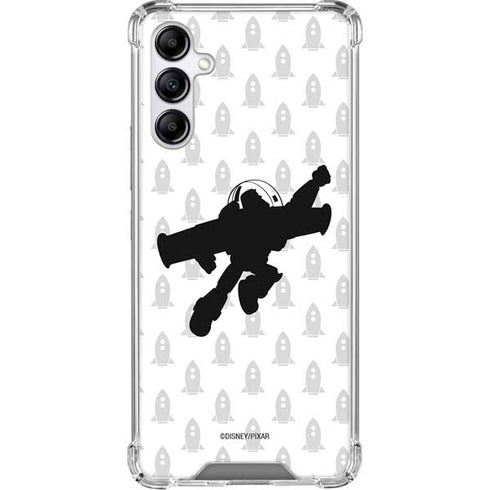 Disney Toy Story Buzz Lightyear Silhouette Galaxy A15 5G Clear Case