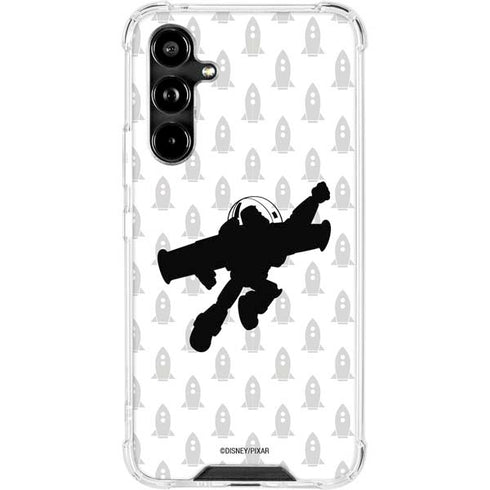 Disney Toy Story Buzz Lightyear Silhouette Galaxy A54 5G Clear Case